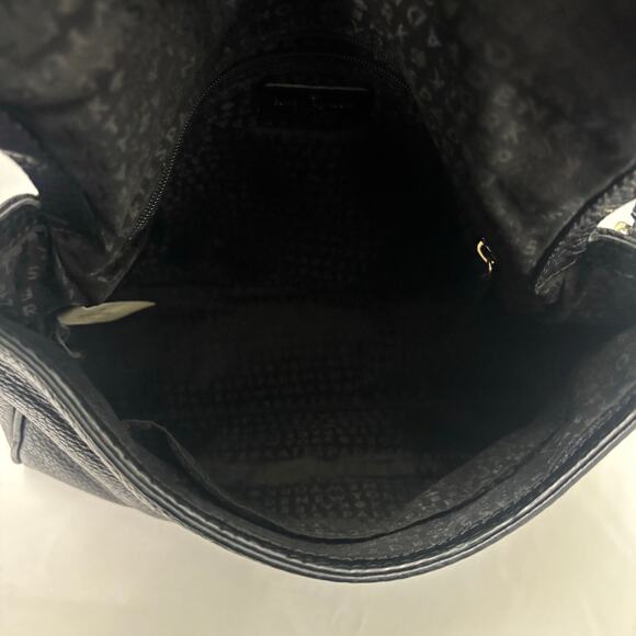 Kate Spade Chester Street Miri Satchel Bag Black Pebbled Leather Shoulder Purse - Picture 8 of 14